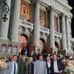 Com o Cardeal Dom Orani Tempesta, no Theatro Municipal e no Amarelinho da Cinelândia Rio de janeiro