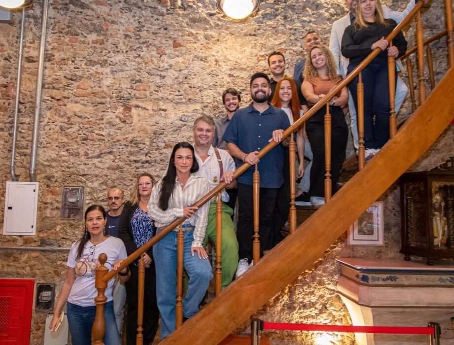 Inauguração do Diário do Rio de Cultura e da nova redação de jornal, em casarão do século XVIII no Arco do Teles Rio de janeiro
