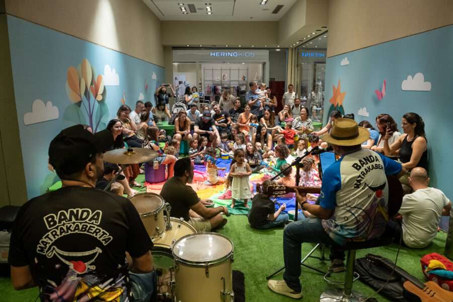 Música, brincadeira e imaginação tomam conta do Boulevard Shopping Brasília Geral