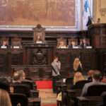 Ana Tereza Basílio participa de homenagem a Fábio Nogueira Rio de janeiro