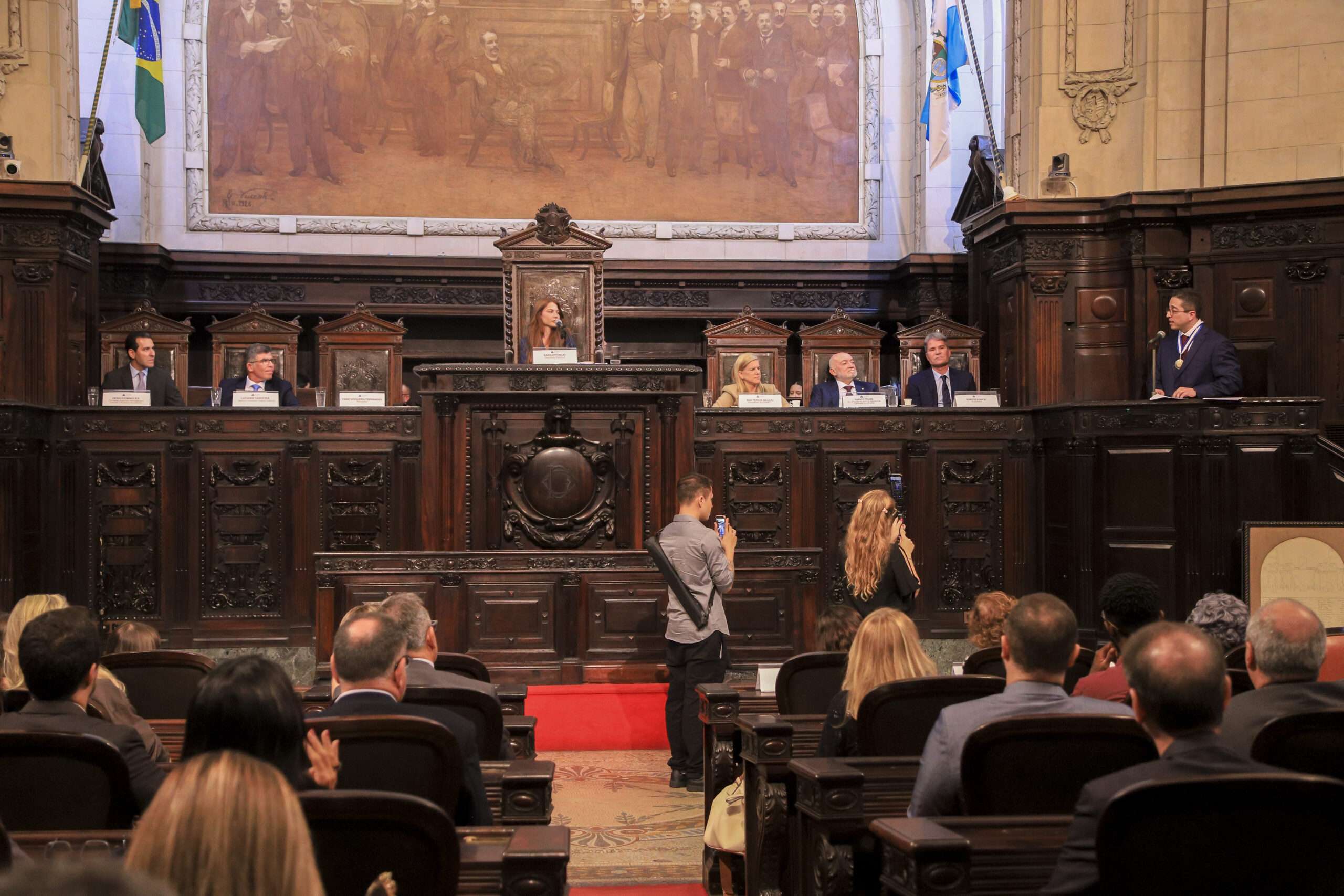 Ana Tereza Basílio participa de homenagem a Fábio Nogueira Rio de janeiro