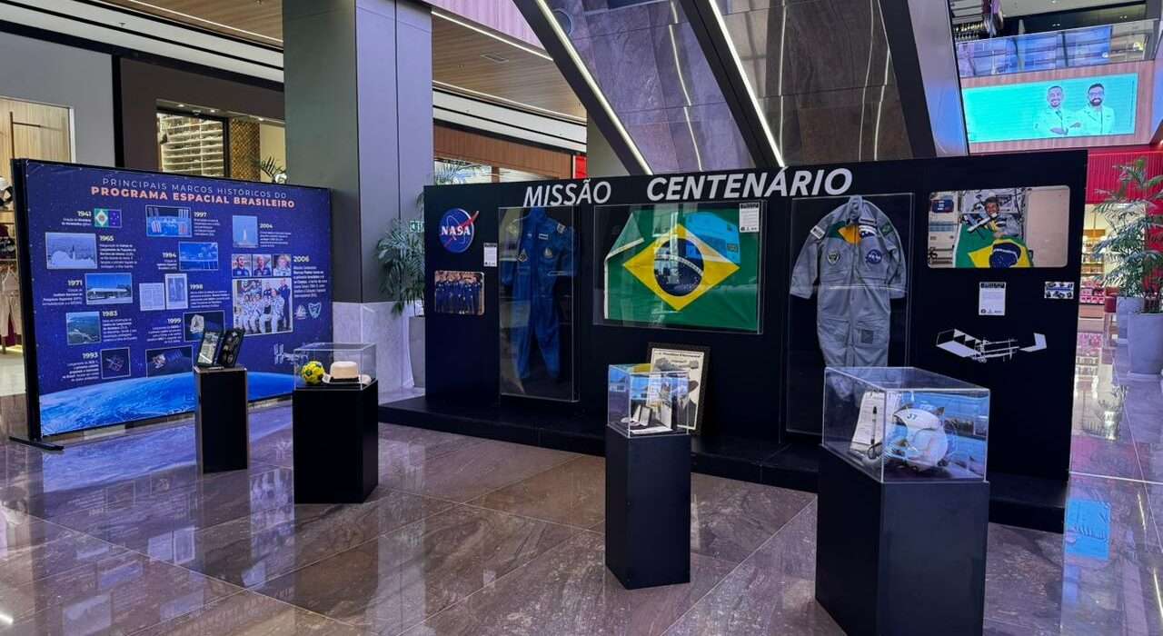 Sugestão - Viagem ao espaço: exposição imersiva leva público a reviver missão histórica no Manhattan Shopping