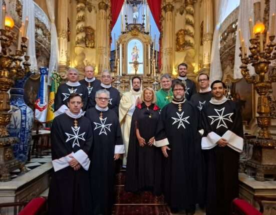 Celebração de São João Batista na igrejinha da Lapa dos Mercadores Rio de janeiro
