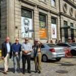 Visita de Sigrid Marz à igreja da Lapa dos Mercadores, ao Diário do Rio, ao CCBB e à Casa França-Brasil Rio de janeiro