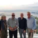 Presidente da Uniapac Internacional, na Praça XV, Praia Vermelha, Pão de Açúcar e Fairmont Rio Rio de janeiro