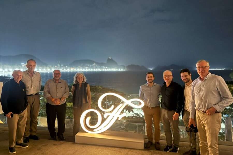 Presidente da Uniapac Internacional, na Praça XV, Praia Vermelha, Pão de Açúcar e Fairmont Rio Rio de janeiro