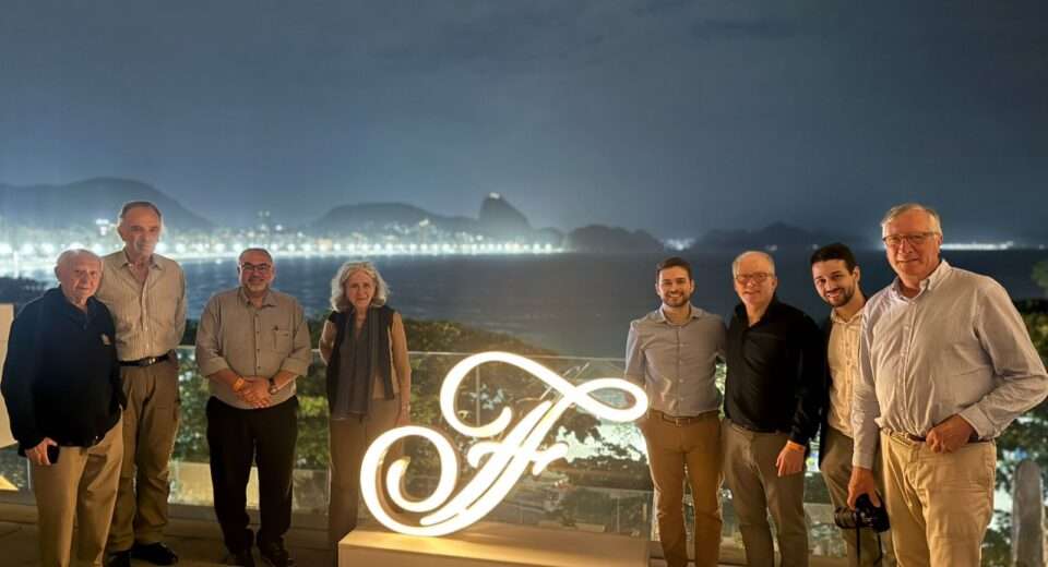 Presidente da Uniapac Internacional, na Praça XV, Praia Vermelha, Pão de Açúcar e Fairmont Rio Rio de janeiro