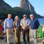 Presidente da Uniapac Internacional, na Praça XV, Praia Vermelha, Pão de Açúcar e Fairmont Rio Rio de janeiro