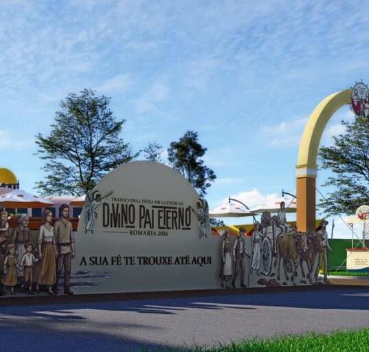 Agência Go-To assina uma das maiores operações cenográficas da história da Romaria do Divino Pai Eterno 2026 cinema