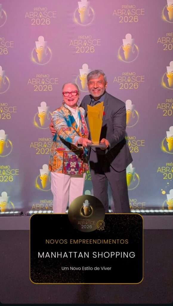 Manhattan Shopping conquista Ouro no Prêmio Abrasce 2026 e consolida novo conceito de experiência em Águas Claras