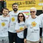 Martha Rocha e Leo Lupi participam da Caminhada "Faça Bonito" Rio de janeiro