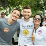 Martha Rocha e Leo Lupi participam da Caminhada "Faça Bonito" Rio de janeiro
