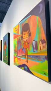 Hidden recebe nova exposição de Mikael Omik, artista brasiliense com trajetória internacional Artes