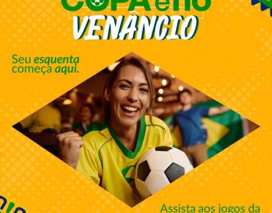 Venâncio Shopping entra no clima da Copa e convida a torcida para transmissões ao vivo Eventos