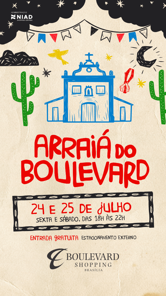 post Arraiá do Boulevard reúne música, brincadeiras e tradição em programação gratuita Cultura Arraiá do Boulevard reúne música, brincadeiras e tradição em programação gratuita Cultura