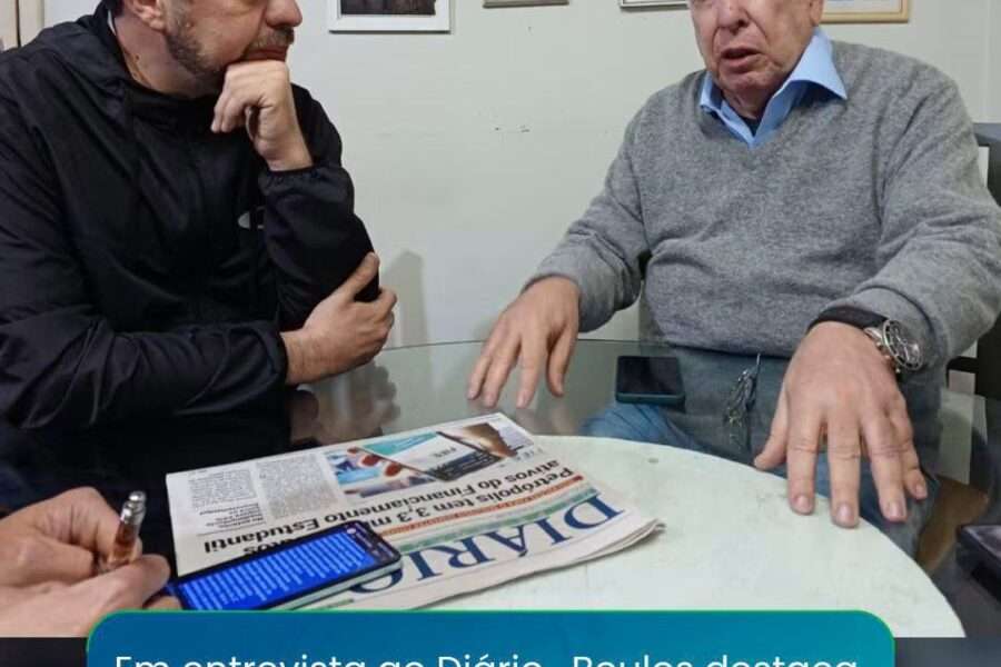 Visita de Guilherme Boulos ao Diário de Petrópolis Rio de janeiro