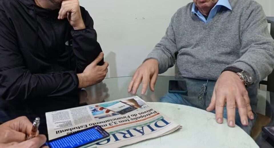 Visita de Guilherme Boulos ao Diário de Petrópolis Rio de janeiro