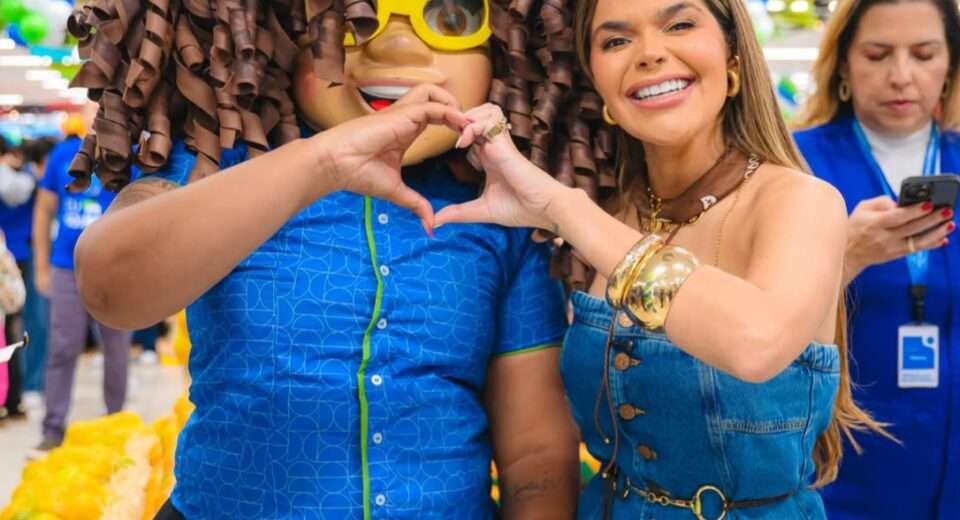 Thays Jubé é escolhida para representar chegada da rede carioca Prezunic em Goiânia Moda