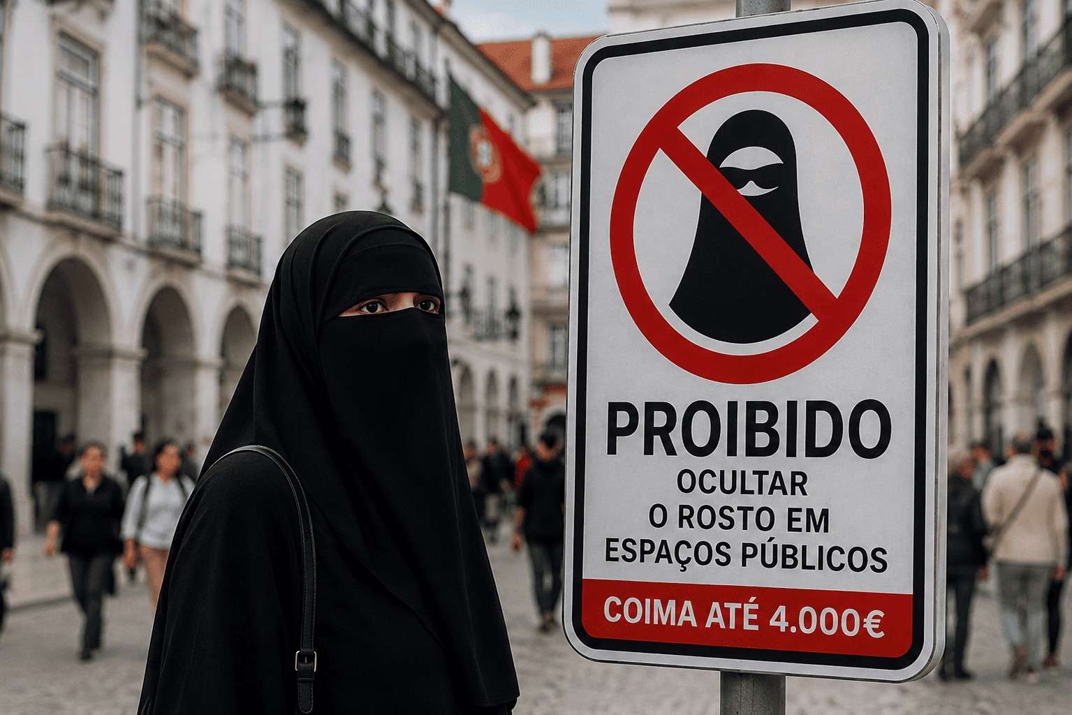 post Portugal aprova proibição da burca e do niqab em espaços públicos e prevê multas de até 4 mil euros Internacional Portugal aprova proibição da burca e do niqab em espaços públicos e prevê multas de até 4 mil euros Internacional