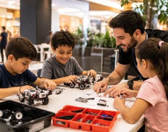 Manhattan Shopping recebe oficina gratuita de robótica para crianças