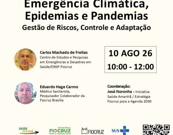 Emergência Climática, Epidemias e Pandemias Colunismo Social